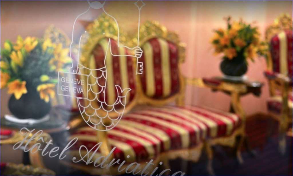 Hotel Adriatica Женева Интерьер фото